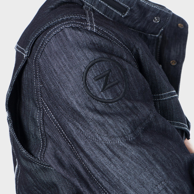 SS163 - Abrasion-Resistant Jacket with Ultra Strong Denim - Navy