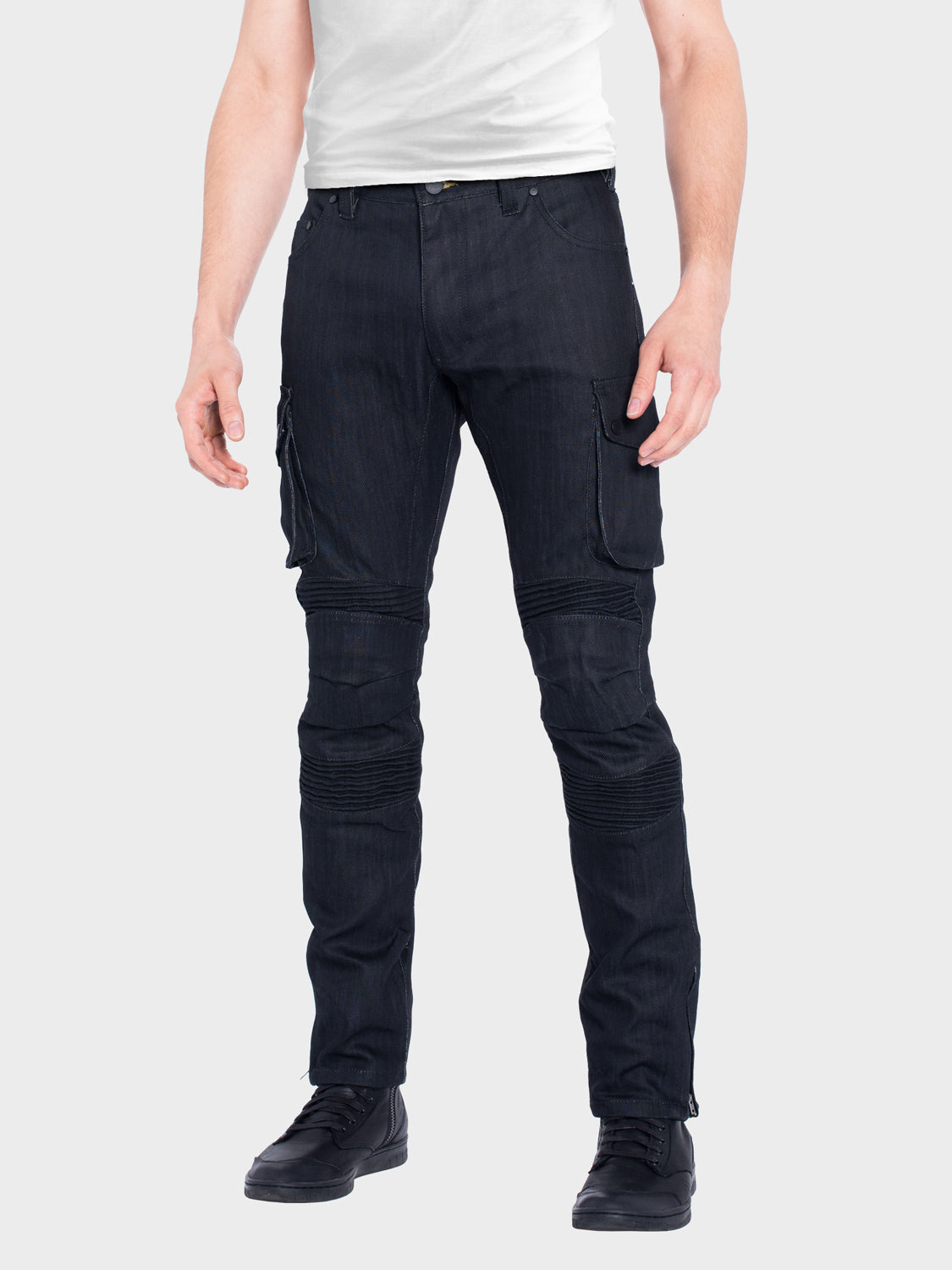 CITY - Abrasion-Resistant Strong Denim Jeans - Black – ZIN Motowear